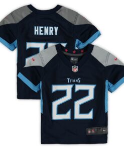 Derrick Henry Tennessee Titans  Toddler Game Jersey  Navy
