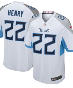 Derrick Henry Tennessee Titans  Youth Game Jersey  White