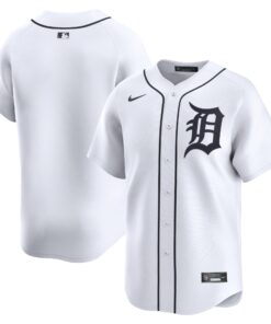 Detroit TigersYouth Home Limited Jersey  White