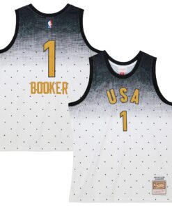 Devin Booker 2016 NBA Rising Stars Challenge Mitchell &amp Ness Hardwood Classics Swingman Jersey - White