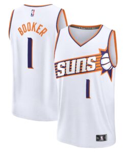 Devin Booker Phoenix Suns Fanatics Fast Break Replica Jersey - Association Edition - White