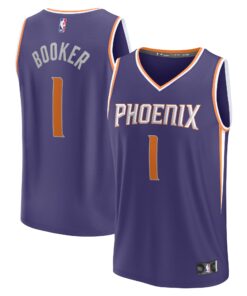 Devin Booker Phoenix Suns Fanatics Youth Fast Break Player Jersey - Icon Edition - Purple