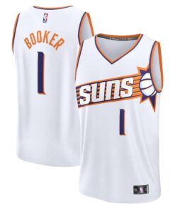 Devin Booker Phoenix Suns Fanatics Youth Fast Break Replica Player Jersey - Association Edition - White