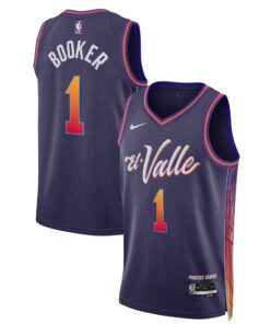 Devin Booker Phoenix Suns Unisex 202324 Swingman Jersey - Purple - City Edition