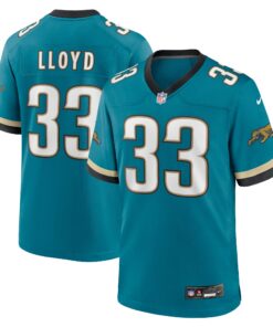 Devin Lloyd Jacksonville Jaguars  Prowler Throwback Player Game Jersey  Teal