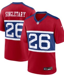 Devin Singletary New York Giants  Alternate Player Game Jersey  Century Red