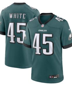 Devin White Philadelphia Eagles   Game Jersey  Midnight Green