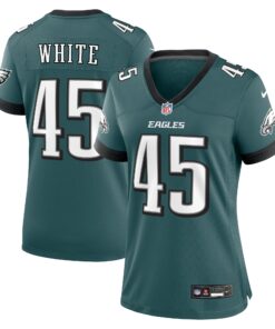 Devin White Philadelphia Eagles  Women_s  Game Jersey  Midnight Green