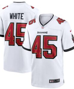 Devin White Tampa Bay Buccaneers  Game Jersey  White