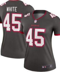 Devin White Tampa Bay Buccaneers  Women_s Alternate Legend Jersey  Pewter