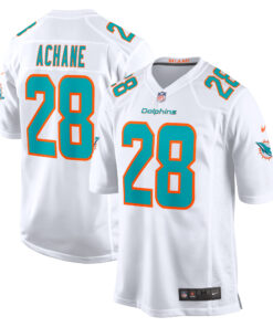 Devon Achane Miami Dolphins  Player Game Jersey  White