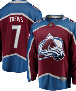 Devon Toews Colorado Avalanche Fanatics Home Breakaway Player Jersey  Burgundy