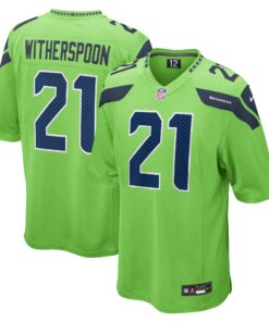 Devon Witherspoon Seattle Seahawks   Game Jersey  Neon Green