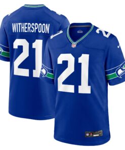 Devon Witherspoon Seattle Seahawks  Throwback Player Game Jersey  Royal