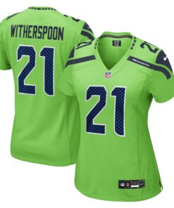 Devon Witherspoon Seattle Seahawks  Women_s  Game Jersey  Neon Green