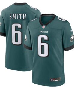 DeVonta Smith Philadelphia Eagles  Team Game Jersey  Midnight Green