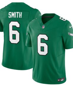 DeVonta Smith Philadelphia Eagles  Vapor F.U.S.E. Limited Jersey  Kelly Green