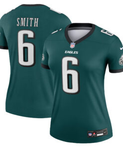 DeVonta Smith Philadelphia Eagles  Women_s Legend Jersey  Midnight Green