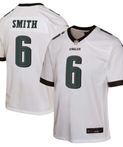 DeVonta Smith Philadelphia Eagles  Youth Game Jersey  White