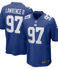 Dexter Lawrence II New York Giants  Team Game Player Jersey  Royal