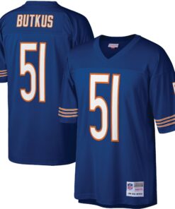 Dick Butkus Chicago Bears Mitchell amp Ness Legacy Replica Jersey  Navy
