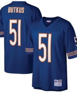 Dick Butkus Chicago Bears Mitchell amp Ness Retired Player Legacy Replica Jersey  Navy