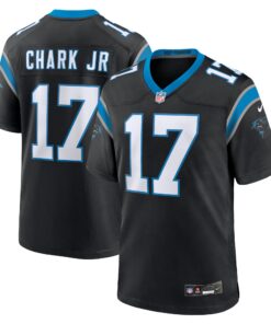 DJ Chark Jr. Carolina Panthers  Game Jersey  Black