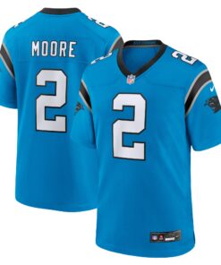 D.J. Moore Carolina Panthers  Alternate Game Jersey  Blue