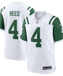 D.J. Reed New York Jets  Classic Alternate Game Jersey  White 1