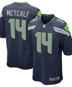 DK Metcalf Seattle Seahawks  Game Team Jersey  College Navy