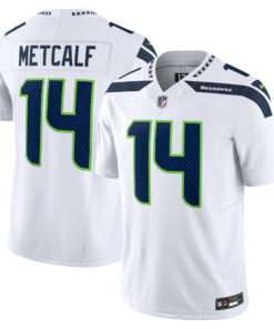 DK Metcalf Seattle Seahawks  Vapor F.U.S.E. Limited Jersey  White