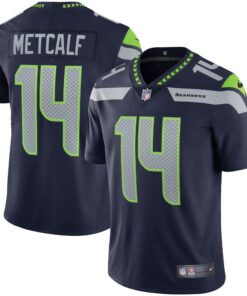 DK Metcalf Seattle Seahawks  Vapor Limited Jersey  College Navy