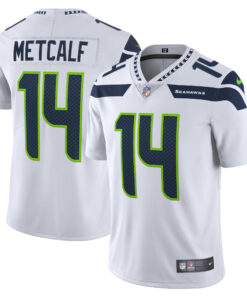 DK Metcalf Seattle Seahawks  Vapor Limited Jersey  White