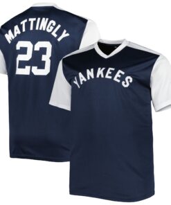 Don Mattingly New York Yankees Cooperstown Collection Replica Player Jersey  NavyWhite