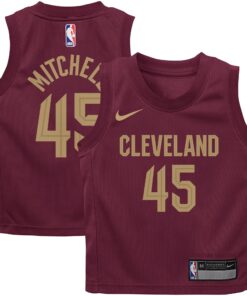 Donovan Mitchell Cleveland Cavaliers Infant Swingman Player Jersey - Icon Edition - Wine