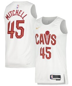 Donovan Mitchell Cleveland Cavaliers Unisex Swingman Jersey - Association Edition - White