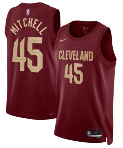 Donovan Mitchell Cleveland Cavaliers Unisex Swingman Jersey - Icon Edition - Wine