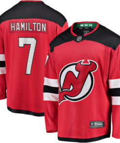 Dougie Hamilton New Jersey Devils Fanatics Breakaway Player Jersey  Red