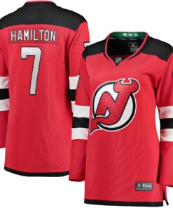 Dougie Hamilton New Jersey Devils Fanatics Women_s Breakaway Player Jersey  Red
