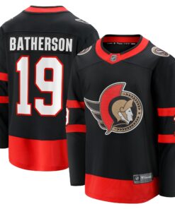 Drake Batherson Ottawa Senators Fanatics Home Breakaway Jersey  Black
