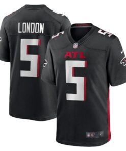 Drake London Atlanta Falcons  Player Game Jersey  Black