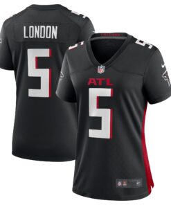 Drake London Atlanta Falcons  Women_s Player Game Jersey  Black