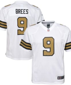 Drew Brees New Orleans Saints  Youth Color Rush Game Jersey  White