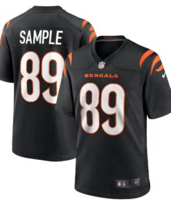 Drew Sample Cincinnati Bengals  Game Jersey  Black