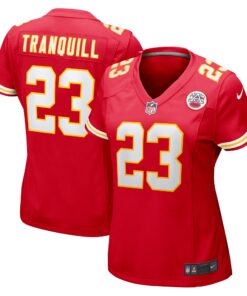 Drue Tranquill Kansas City Chiefs  Women_s Game Player Jersey  Red