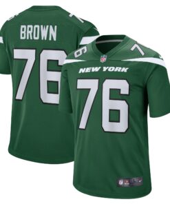 Duane Brown New York Jets  Team Game Jersey  Gotham Green