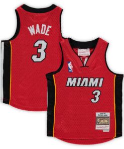 Dwyane Wade Miami Heat Mitchell &amp Ness Infant 200506 Hardwood Classics Player Jersey - Red