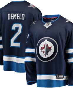 Dylan DeMelo Winnipeg Jets Fanatics Breakaway Player Jersey  Navy