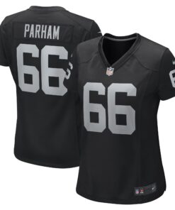 Dylan Parham Las Vegas Raiders  Women_s Game Player Jersey  Black