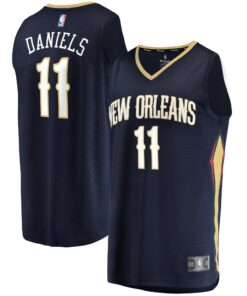 Dyson Daniels New Orleans Pelicans Fanatics Fast Break Replica Jersey - Icon Edition - Navy